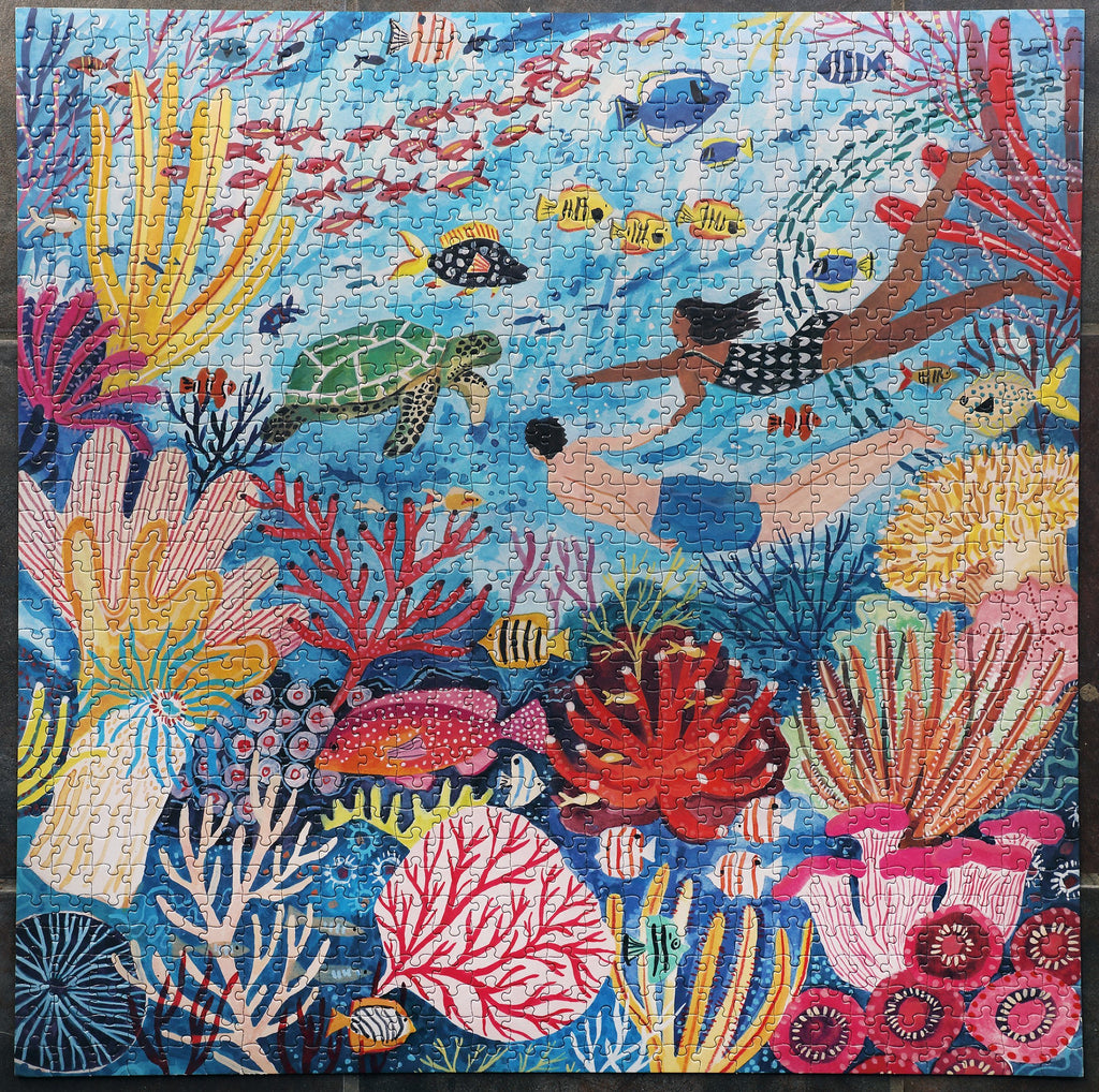 Coral Reef 1000pc Puzzle, by eeBoo