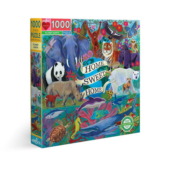 Planet Earth 1000pc Puzzle, by eeBoo