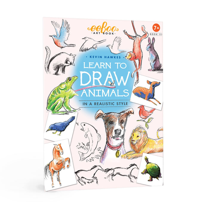 (Art Book 3) Learn to Draw Animals with Kevin Hawkes, by eeBoo