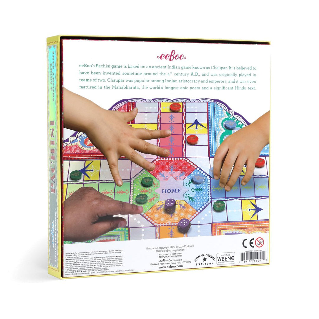 Fancy Pachisi Board Game, by eeBoo