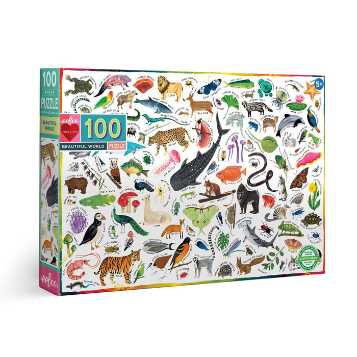 Beautiful World 100pc Puzzle, by eeBoo
