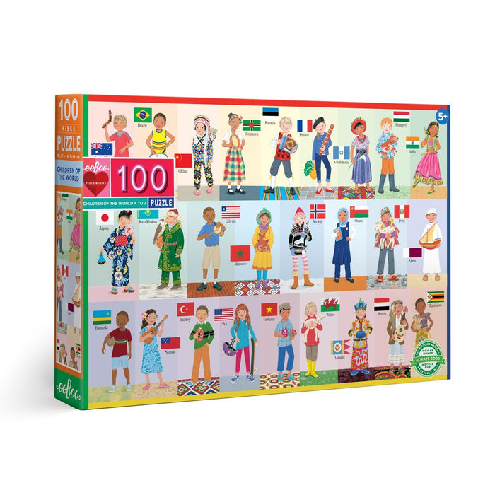 Children of the World 100pc Puzzle, by eeBoo
