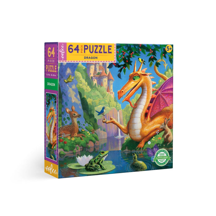 Dragon 64 Piece Puzzle, by eeBoo