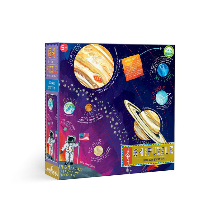 Solar System 64pc Puzzle, by eeBoo