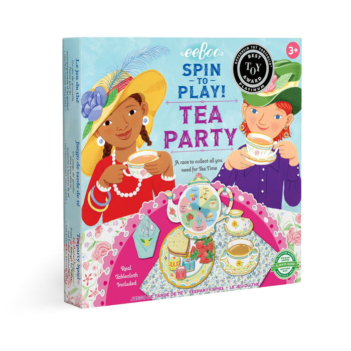 Tea Party Spinner Game, by eeBoo