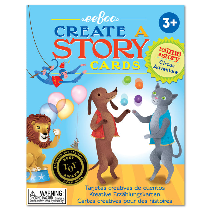 Create-a-Story Cards: Circus Adventure, by eeBoo