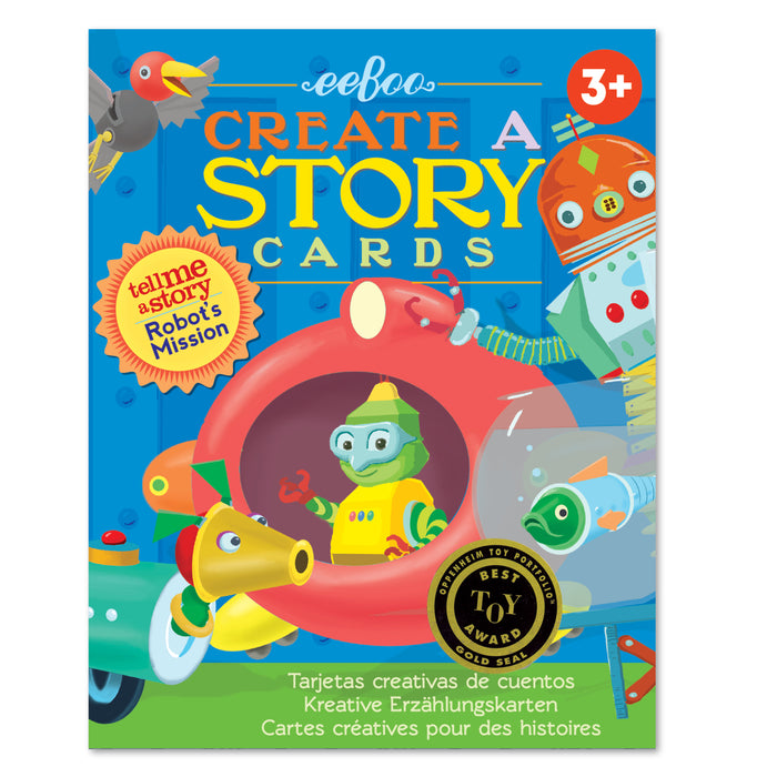 Create-a-Story Cards: Robot's Mission, by eeBoo