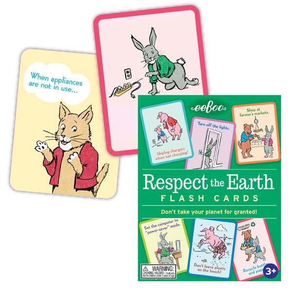 Respect The Earth Conversation Cards, by eeBoo