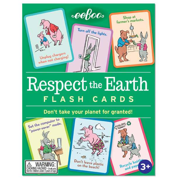 Respect The Earth Conversation Cards, by eeBoo