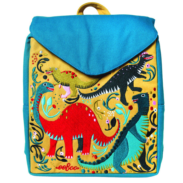 Dinosaur Party Small Backpack, by eeBoo
