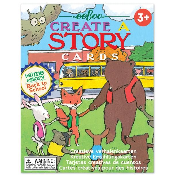 Create-a-Story Cards: Back to School, by eeBoo