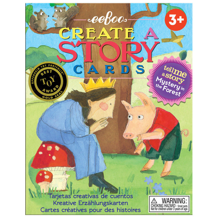 Create-a-Story Cards: Mystery In The Forest, by eeBoo