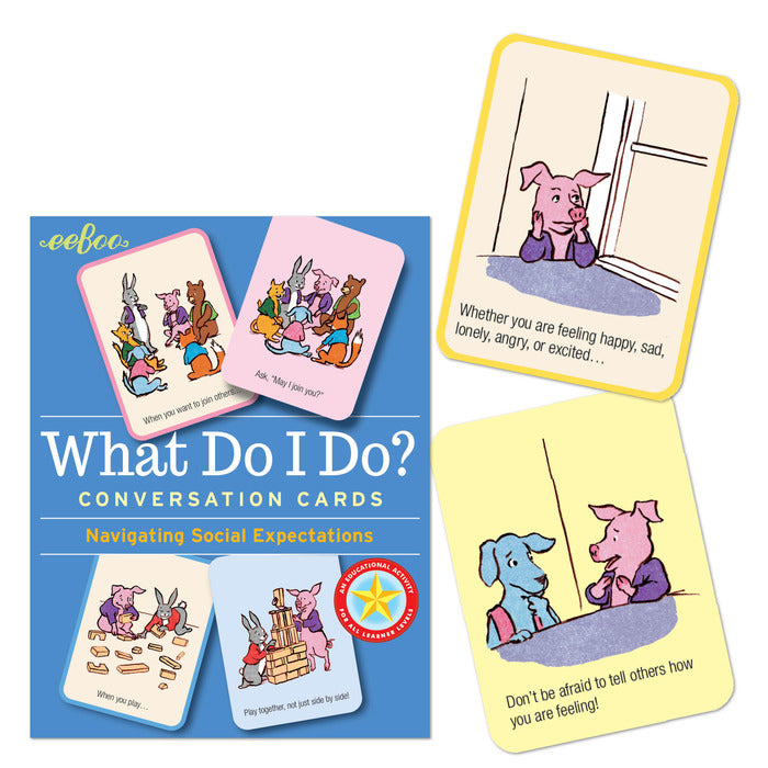 What Do I Do Conversation Cards, by eeBoo