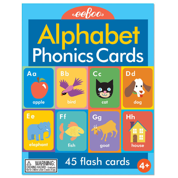 Alphabet Phonics Conversation Cards, by eeBoo