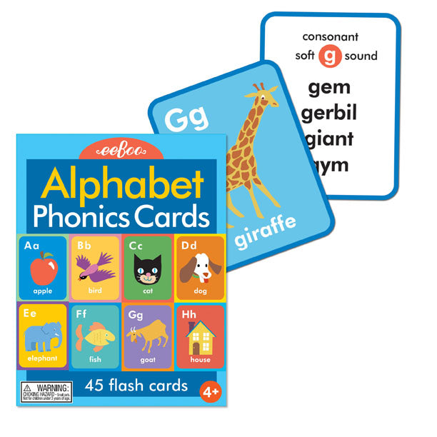 Alphabet Phonics Conversation Cards, by eeBoo