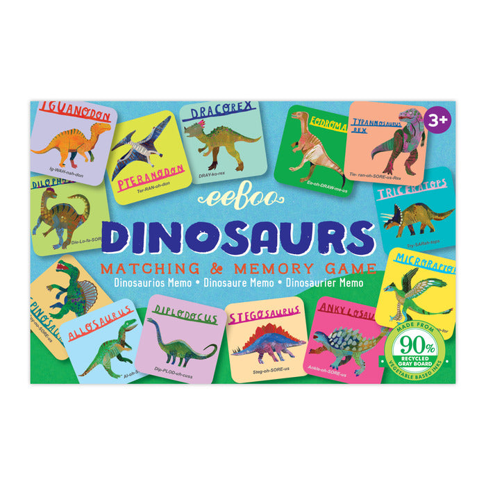 Dinosaurs Little Matching Game, by eeBoo