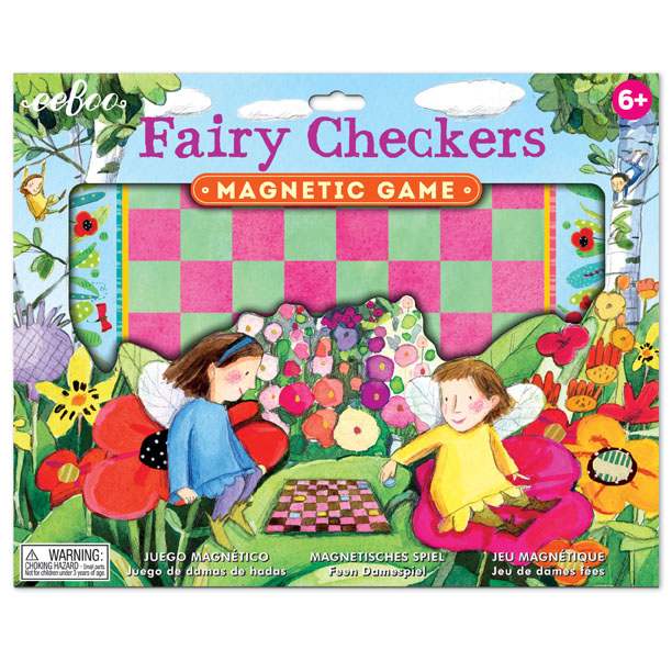 Fairy Checkers - Magnetic Game, by eeBoo