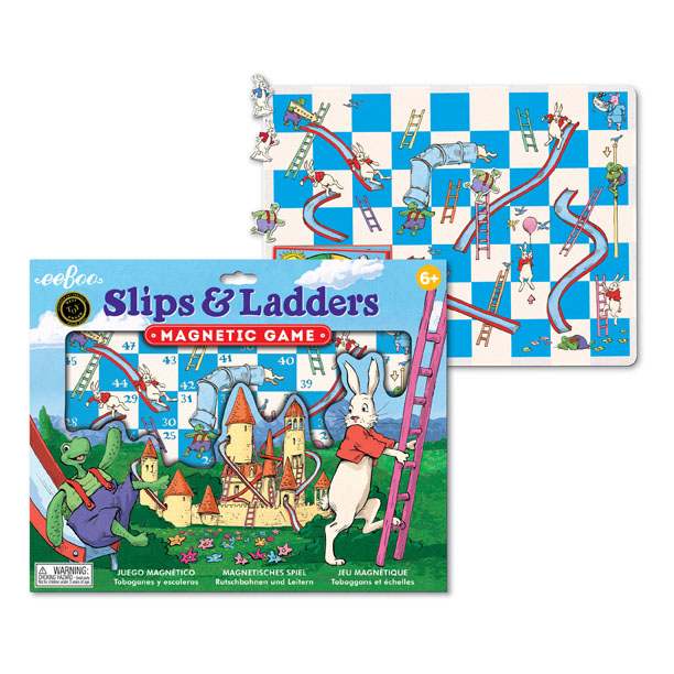 Slips & Ladders - Magnetic Game, by eeBoo
