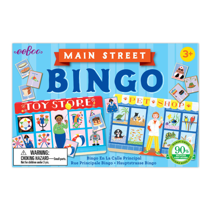 Main Street Bingo, by eeBoo