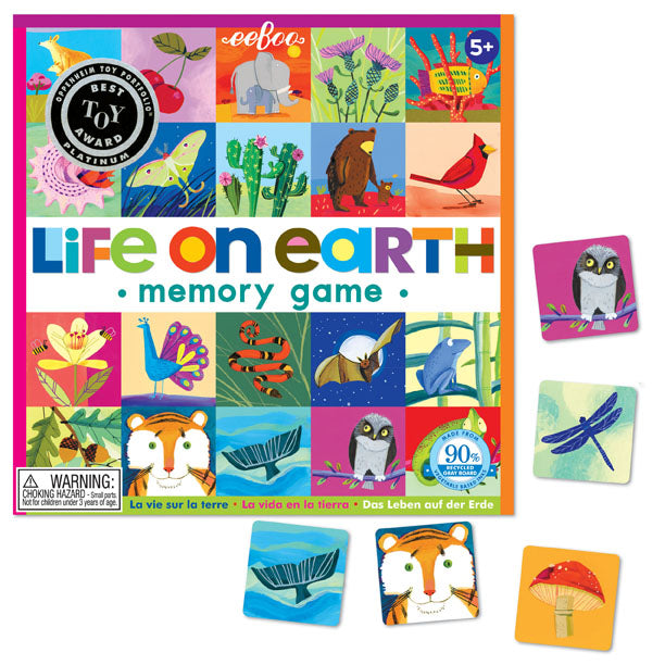 Life On Earth Memory & Matching Game, by eeBoo