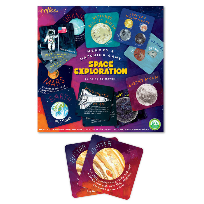 Space Exploration Memory Game, by eeBoo