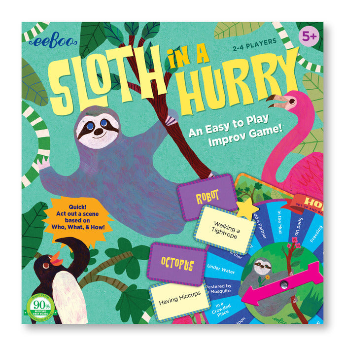 Sloth In A Hurry Action Game, by eeBoo