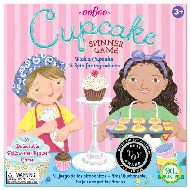 Cupcake Spinner Game, by eeBoo