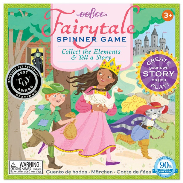 Fairytale Spinner Game, by eeBoo