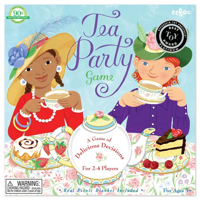 Tea Party Spinner Game, by eeBoo