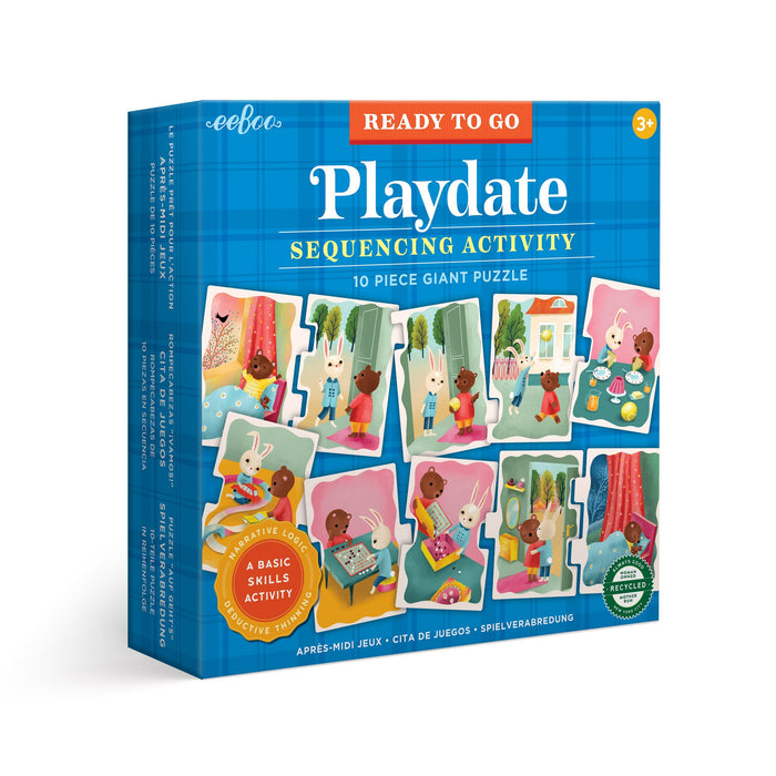 Ready to Go - Playdate, Sequencing Puzzle by eeBoo